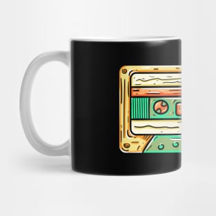 Colorful old mixtape Mug